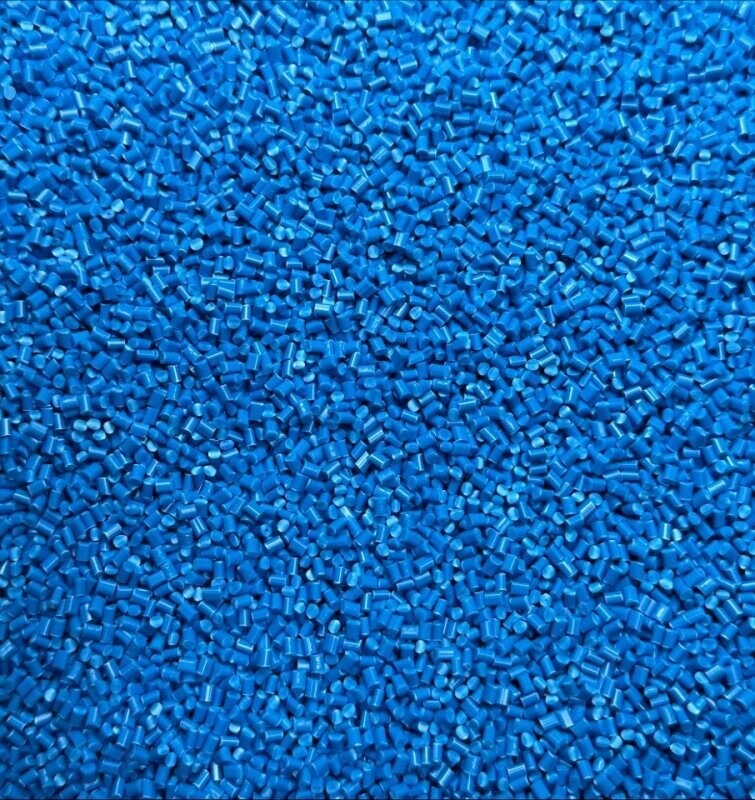 ABS Plastic Pellets - BLUE- 5lbs - Injection Molding Resin