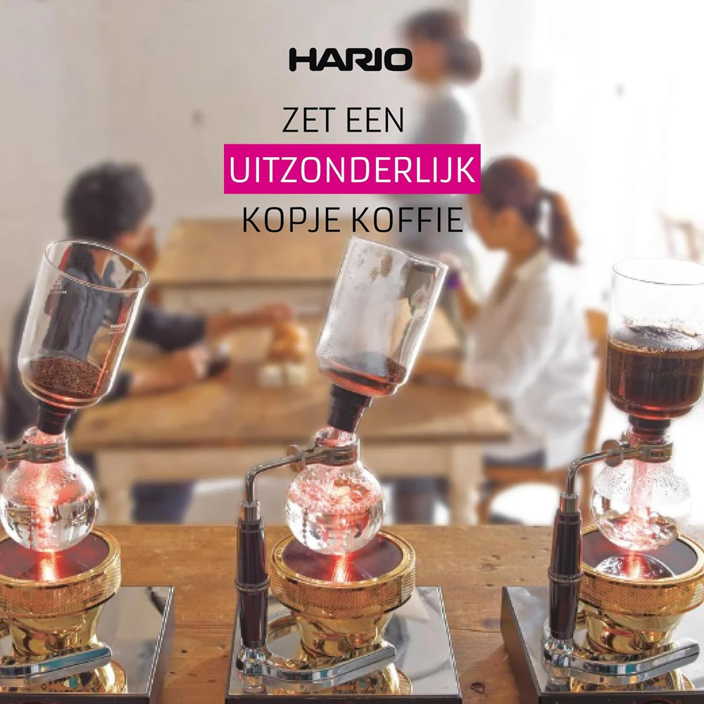 Technica 3-Cup Coffee Siphon - 360ml Brewing System