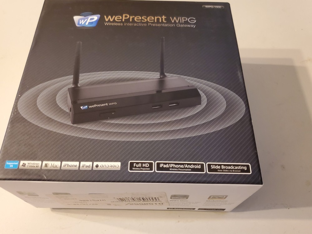 WePresent WiPG 1000 Wireless Presentation Gateway