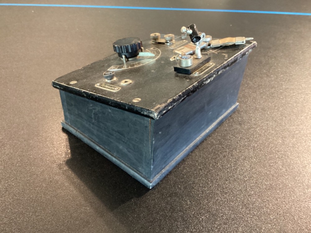 Soviet Union military crystal radio