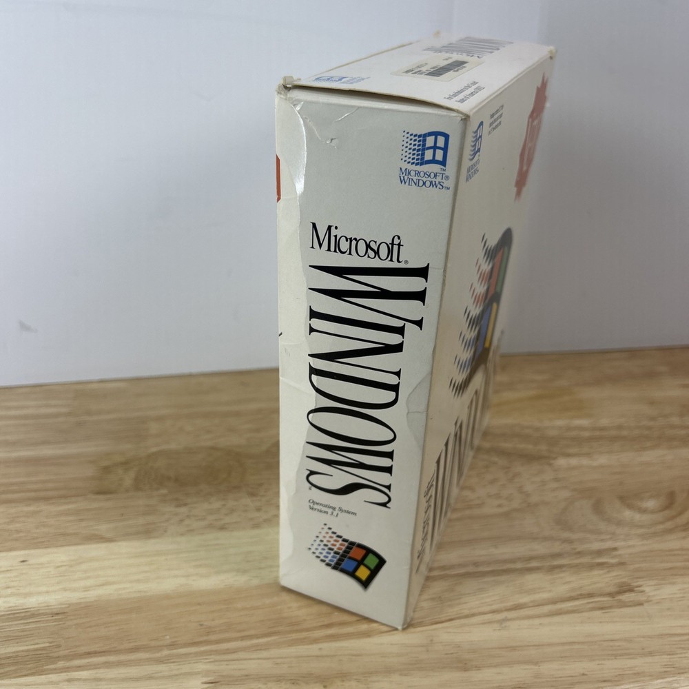 Microsoft Windows 3.1 Operating System Vintage PC Software Complete 6 Disk Set