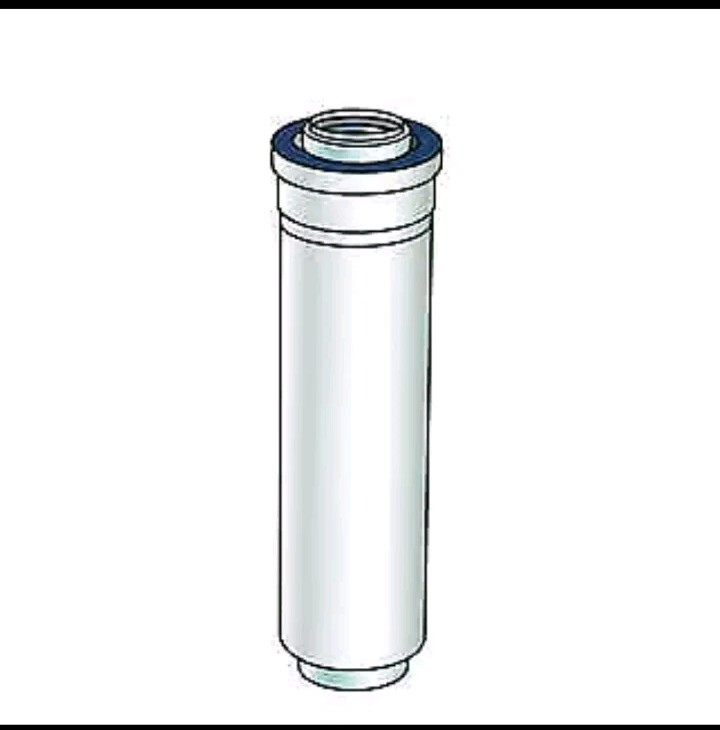 NEW Ubbink 224087PP 10" Vent Pipe Extension For Condensing Appliance Rinnai WH