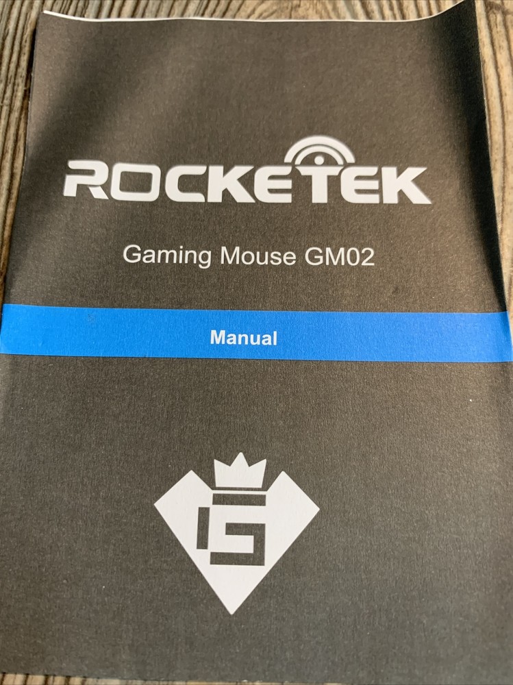 Rocketek Gaming Mouse GM02 Optimal Gaming Mouse Open Box