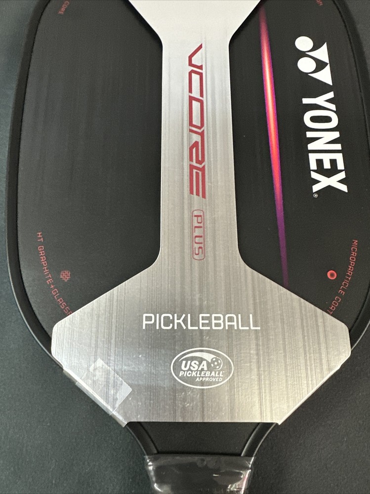 Yonex VCORE Plus 7.9 oz Pickleball Paddle Black
