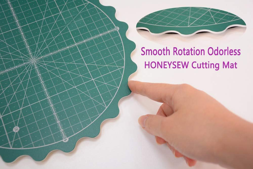 Circle Rotary Cutting Mat Diameter 20Cm(8") Self Healing for Any Table Protectio