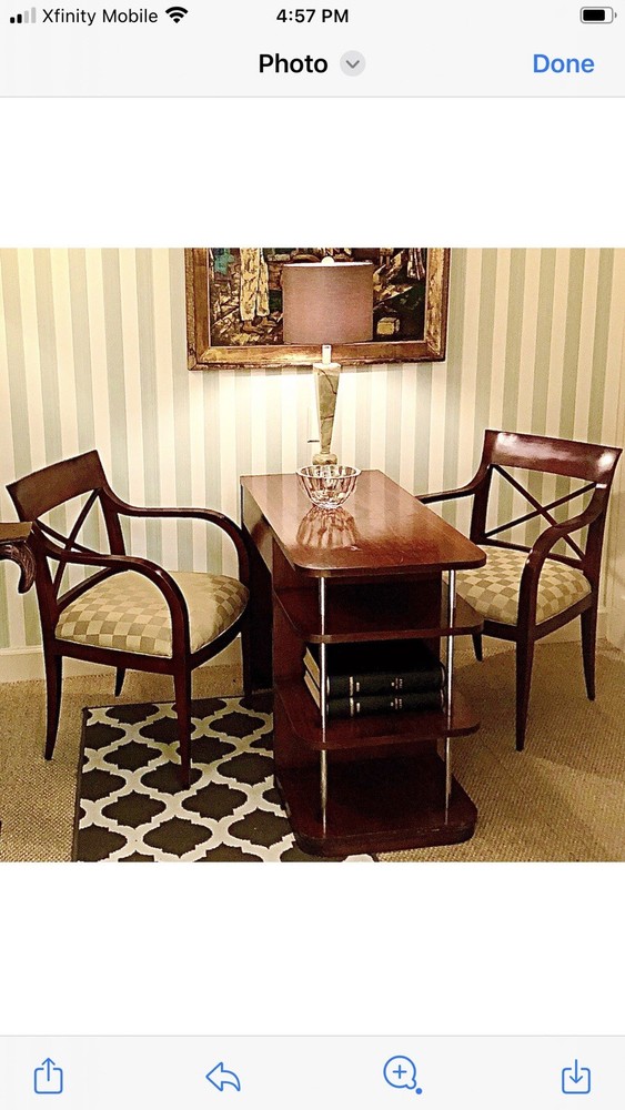Baker Archetype Set Of Six Dining Chairs