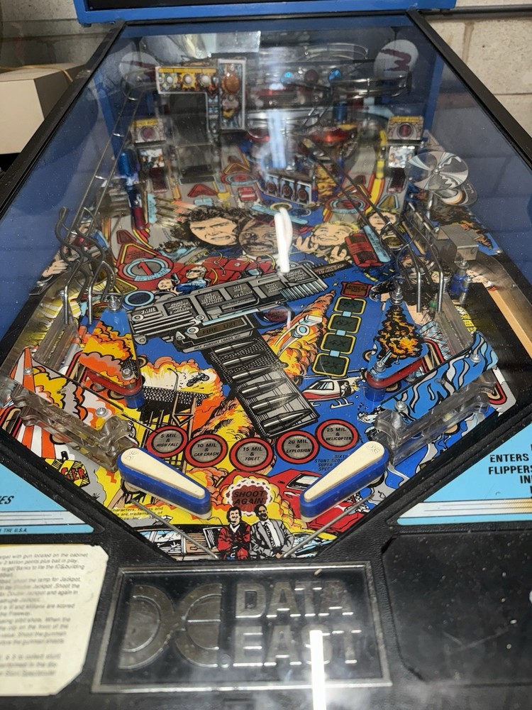 Lethal Weapon 3 1992 DATA EAST Pinball Machine GREAT Condition