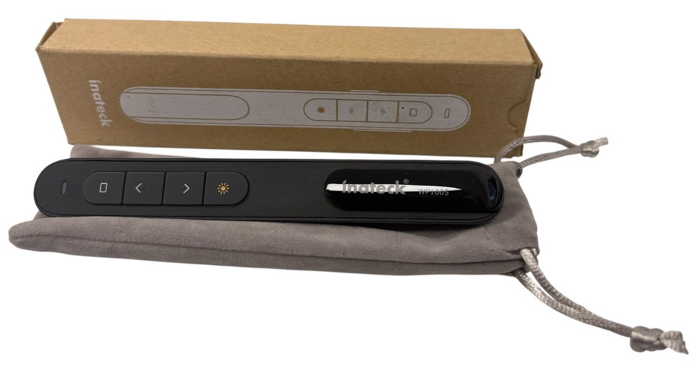 Inateck Wireless Presenter WP1005 Red Laser Pointer Clicker RF 2.4GH NEW