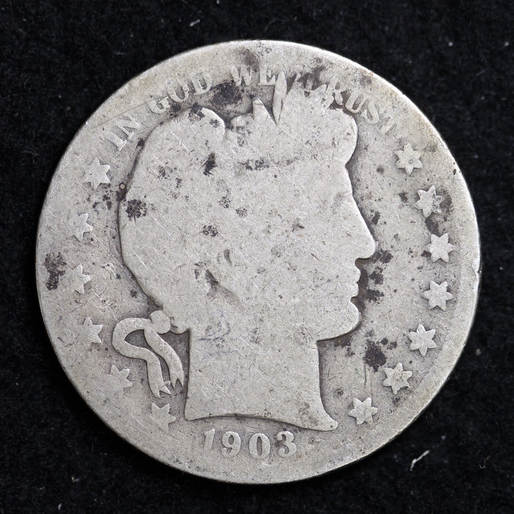1903-O Barber Silver Half Dollar BO27