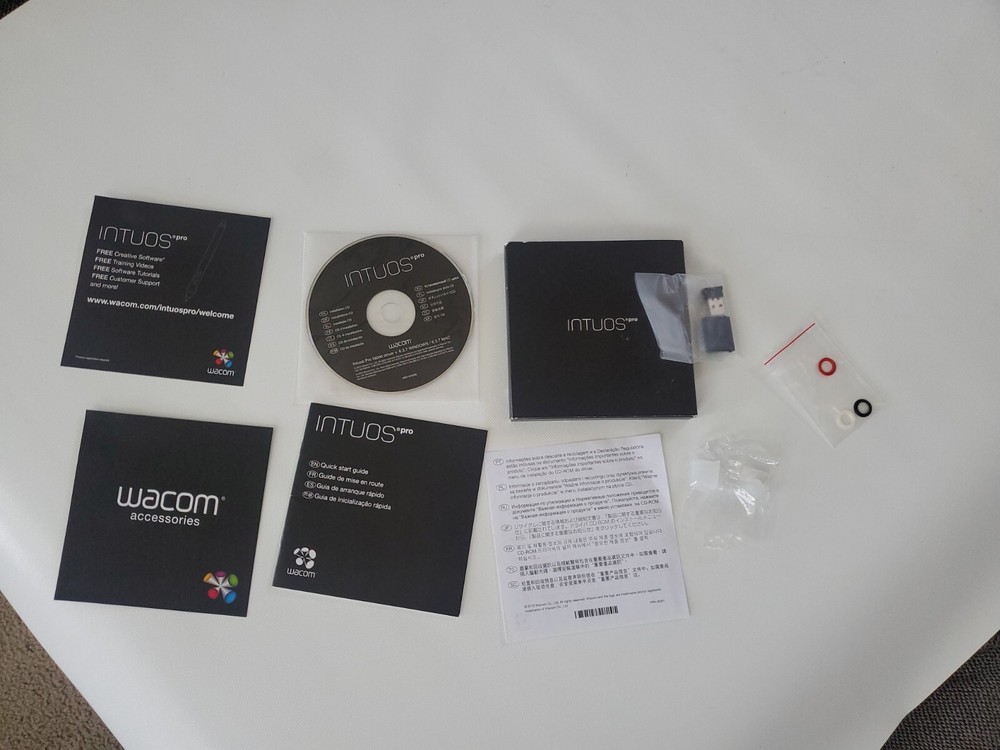 Wacom Intuos Pro, Genuine Tablet Software, Dated 2015, FUZ-A224–08(B)