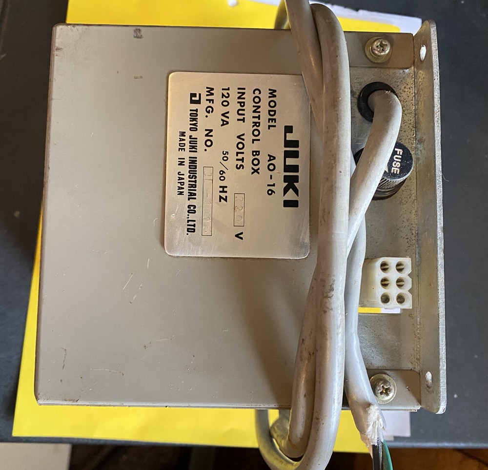*PRE-OWNED* AO-16-JUKI-CONTROL BOX-FREE SHIPPING*
