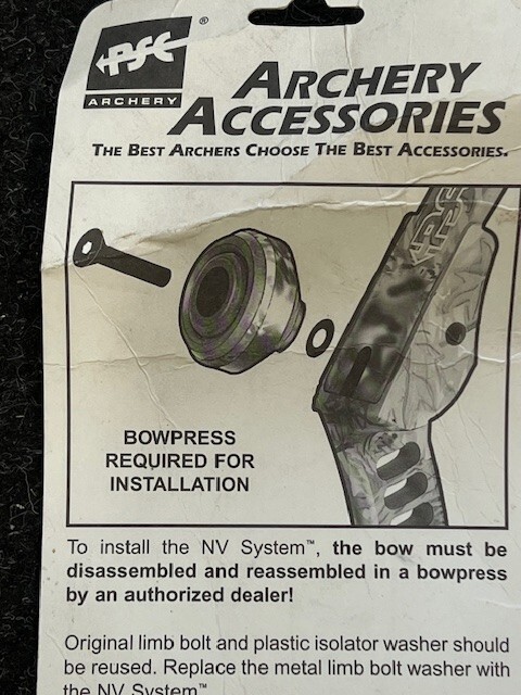PSE NV System Limb and Riser dampener