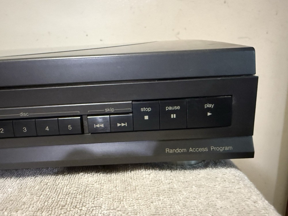 U28755 Technics SLPC20 5 Disc CD changer Read The Description Before Yo G3D