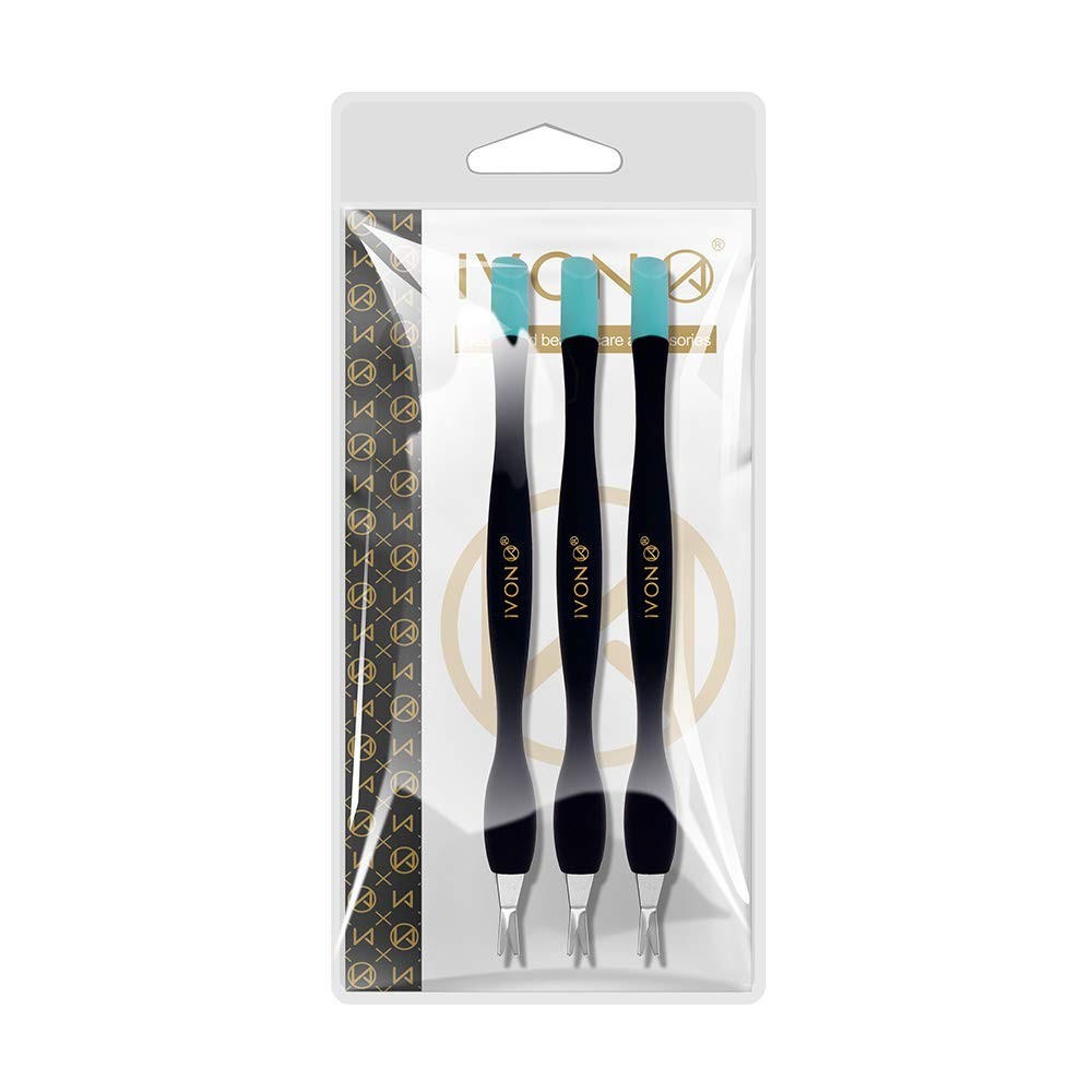 Lightweight Cuticle Trimmer Set - 3 Pack for Precise Nail Maintenance
