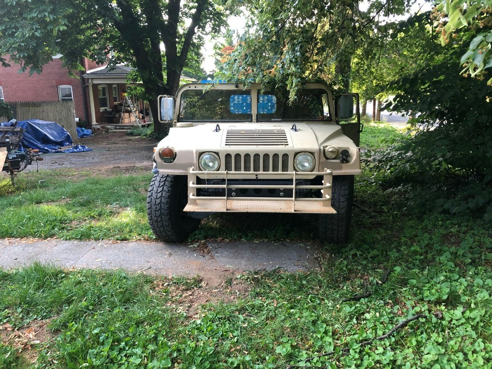 LOT HMMWV Front Cargo Storage Basket plus BRUSH GUARD