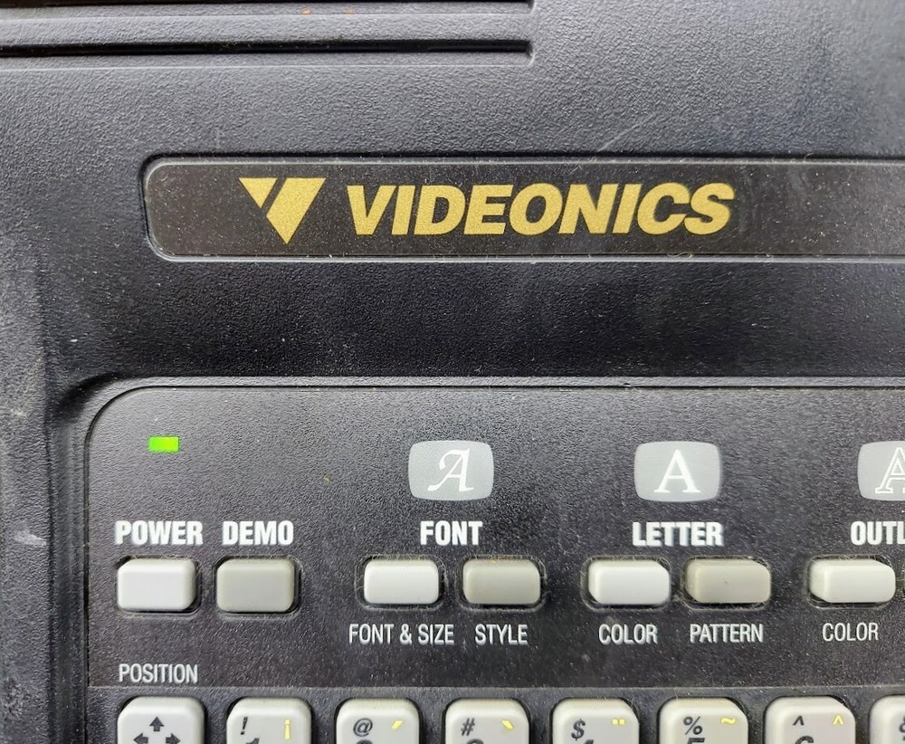 Videonics Video Titlemaker 2000 Model TM 2000 NTSC