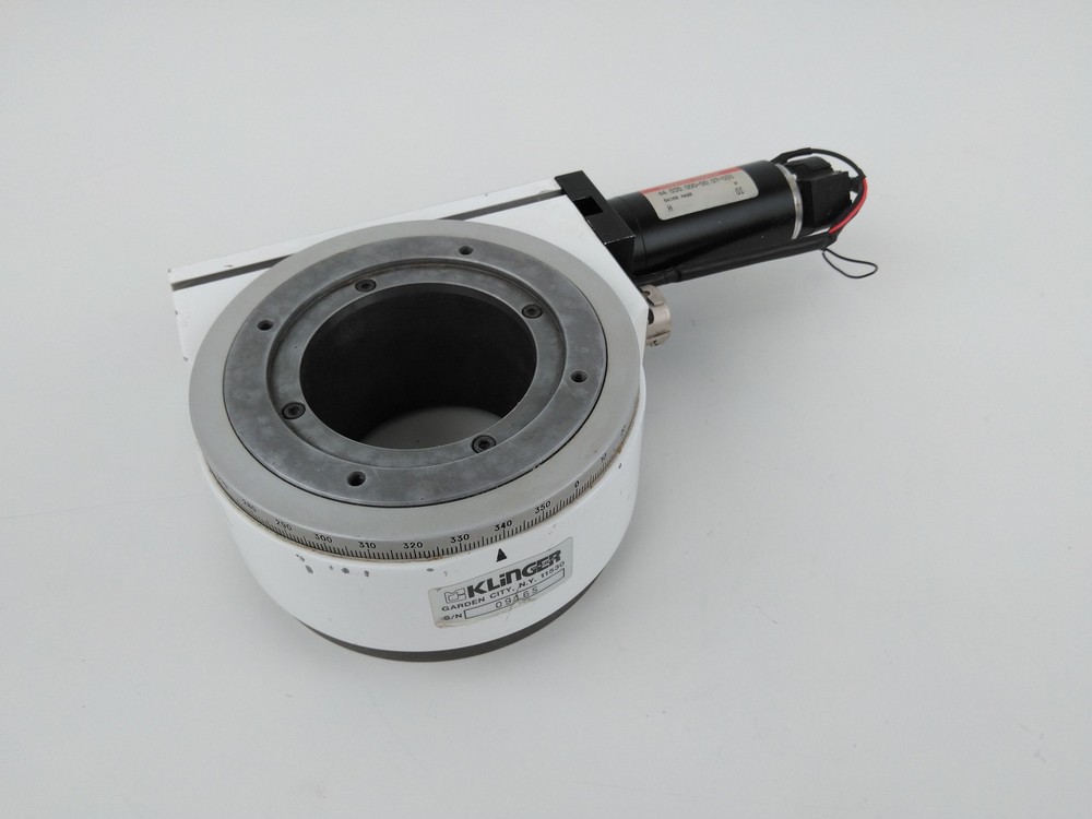 Newport/Klinger RT120CCM 4" Rotation Stage w/ Maxon Motor & Encoder