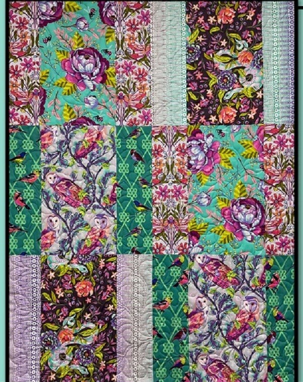 Moonstone Quilt Pattern-A Fat Quarter Quilt