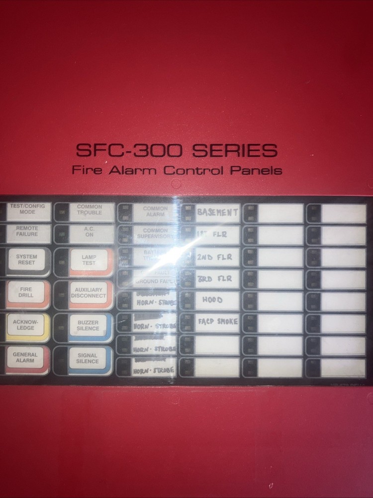 Summit Signal System Control Unit Fire Alarm System SFC 308K