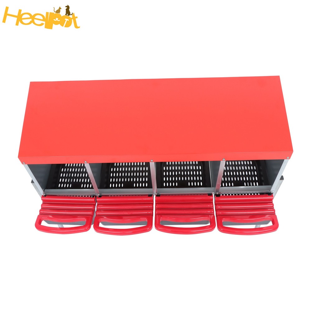 4 Hole Compartments Nesting Box High Quality Materials Chickens Egg Laying Box