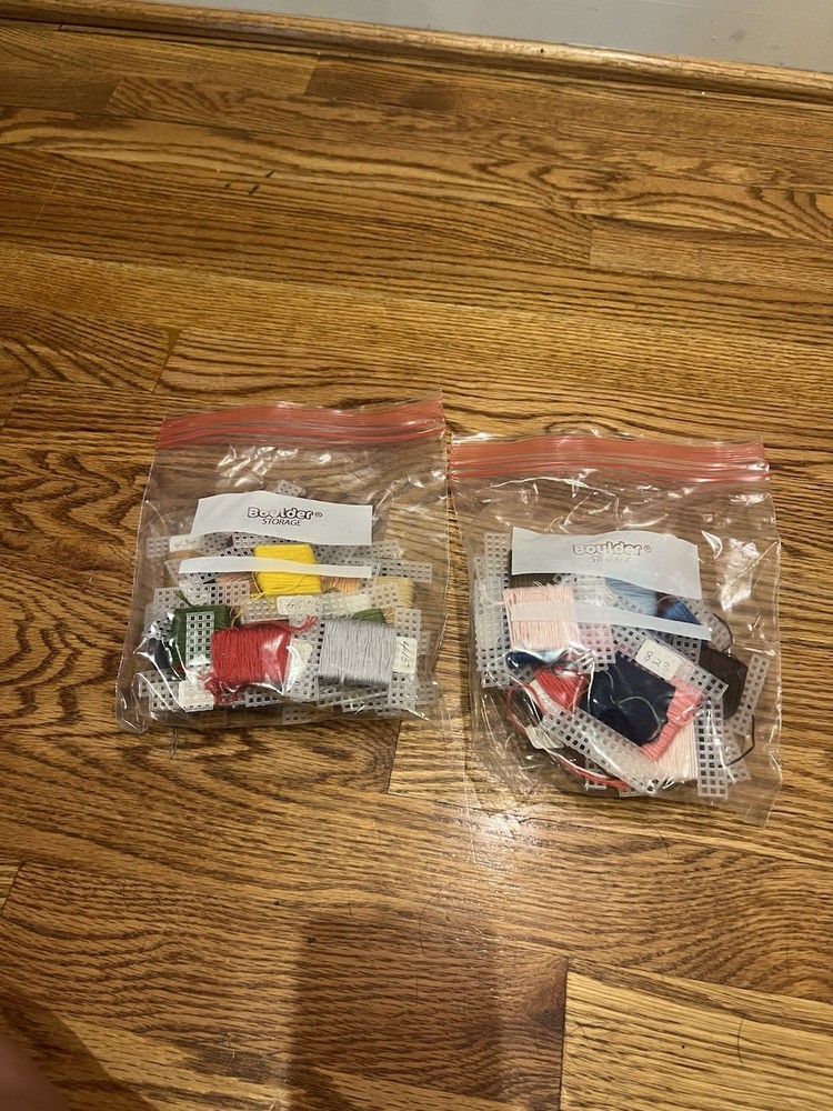 Huge Lot of Assorted Threads DMC Embroidery Floss Stitch Thread Multicolor