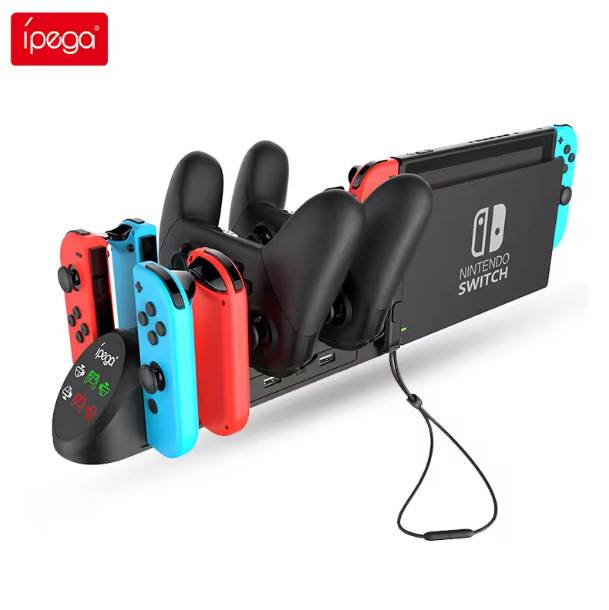 Nintendo Switch Charging Station for Nintendo Switch Joy Cons & Pro Controllers