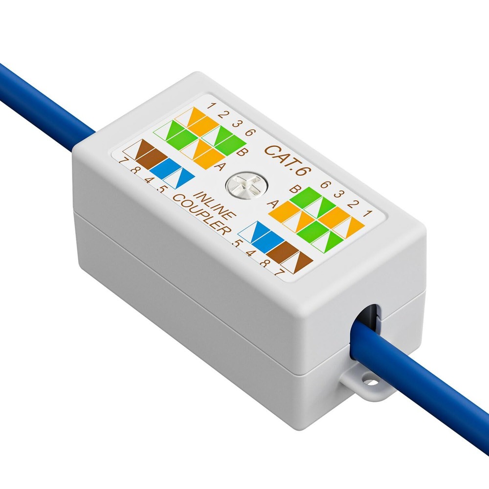 Ethernet Junction Box Cat6 Punch Down Type for Networking Connections