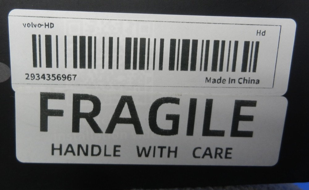 Volvo Glass Screen Protector for Center Console