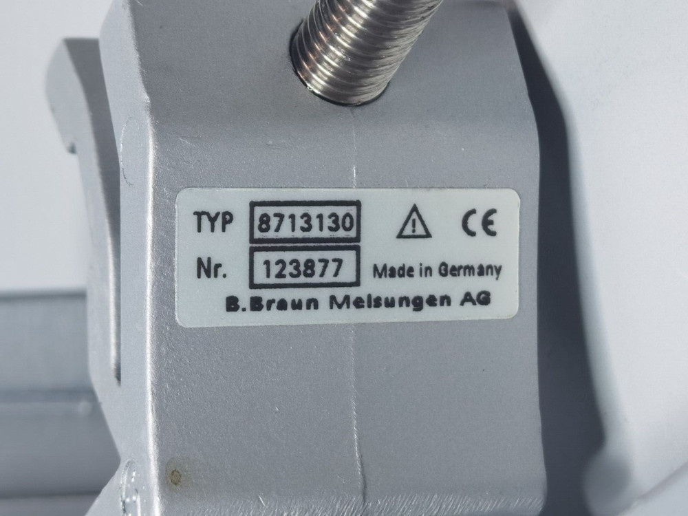 B Braun Perfusor Space Pole Clamp Mount. No Pump