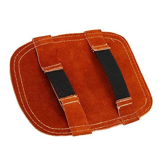 Hand Heat Shielding, Welding Hand Pad, Aluminized Leather Welding Hand