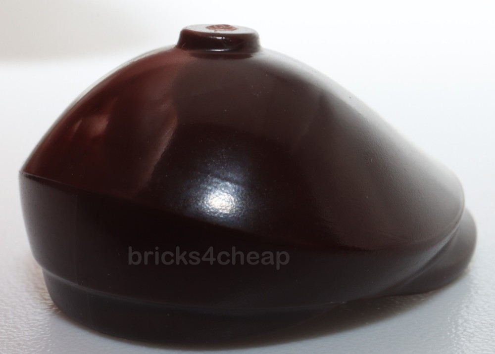 Lego Dark Brown Minifigure Headgear Hat Flat Cap
