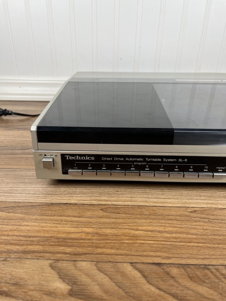 Technics SL-6 Direct Drive Automatic Turntable System Record player READ