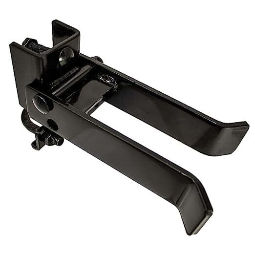 Strong Arm Single Gate Latch (Black) 2-3/8"