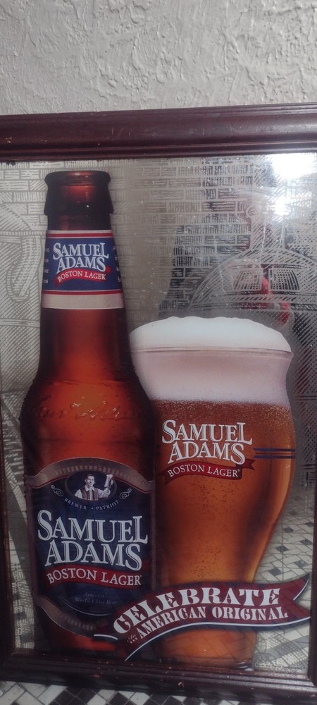 Samuel Adams Beer Mirror