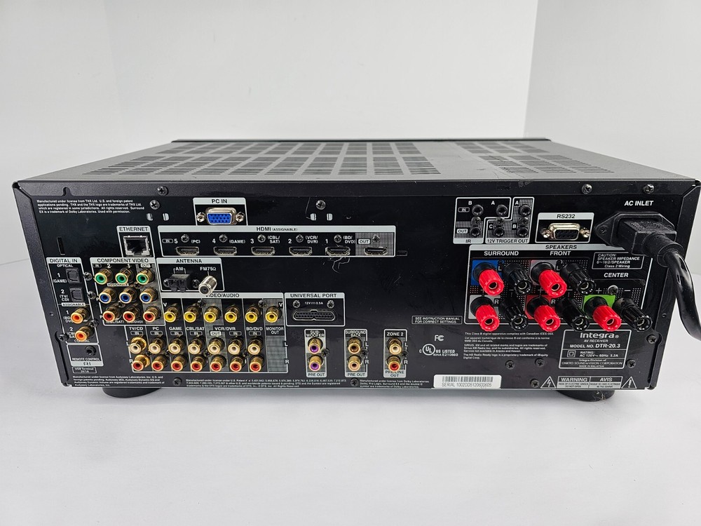 Integra DTR 20.3 Receiver