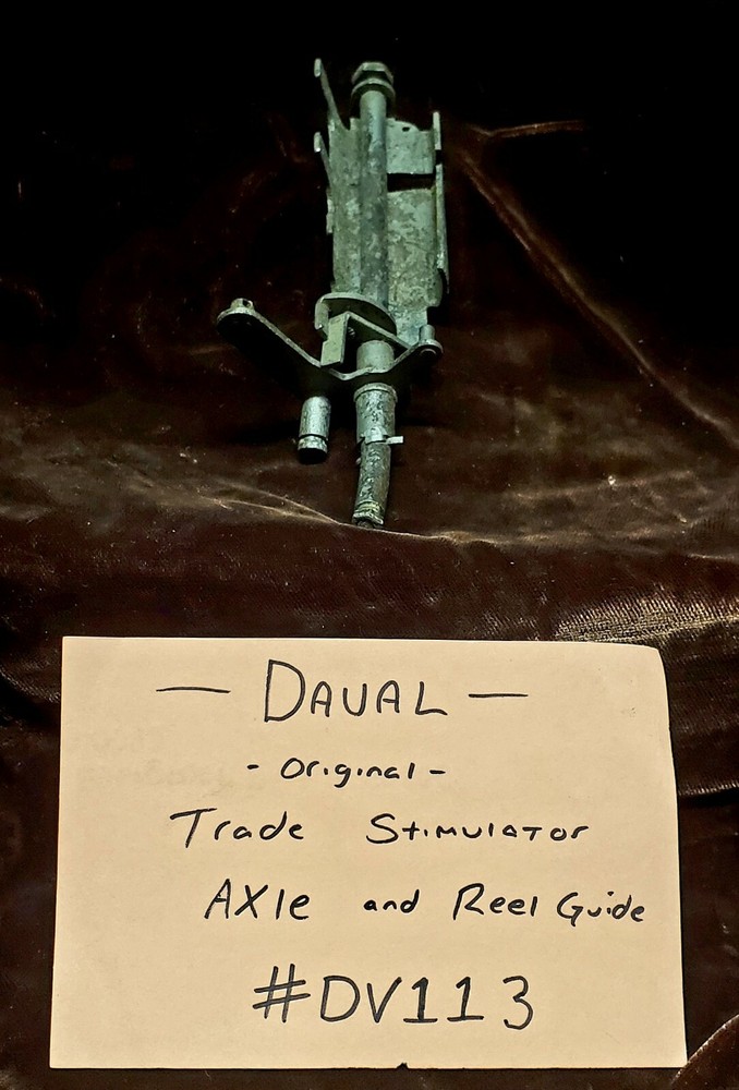 ORIGINAL DAVAL TRADE STIMULATOR AXLE & REEL GUIDE ORIGINAL #DV113