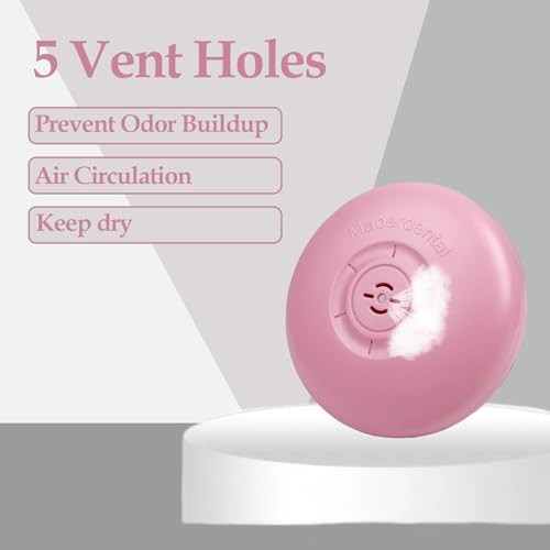 2 Pack Retainer Case,Aligner Case with Vent Holes, Compatible with Invisalign,