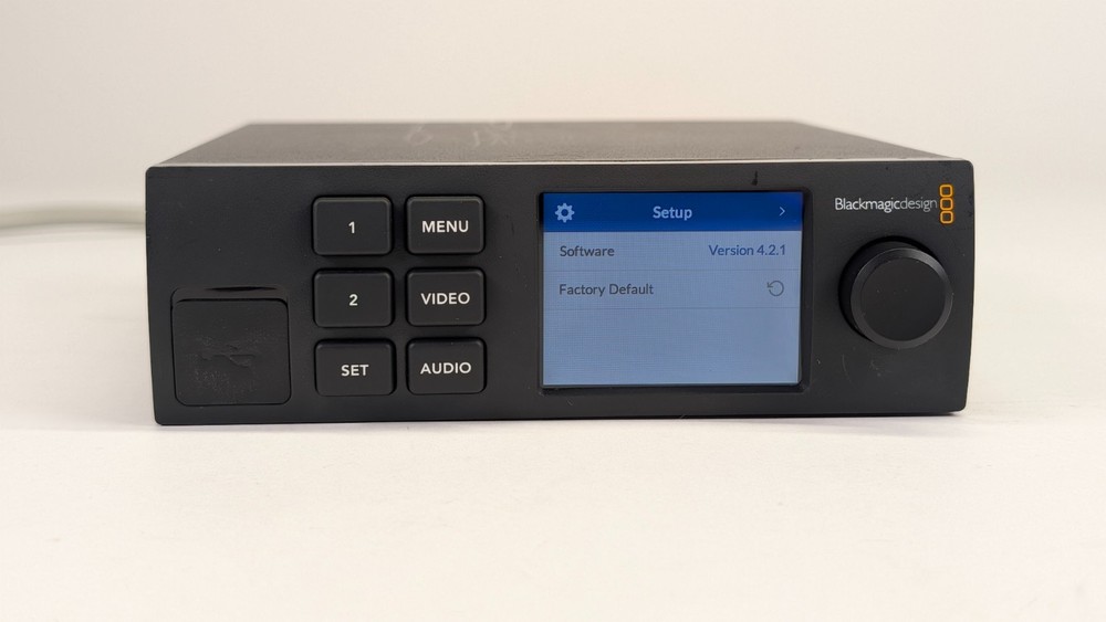 Blackmagic Design Web Presenter Mini SDI HDMI to USB Webcam w/ Smart Panel