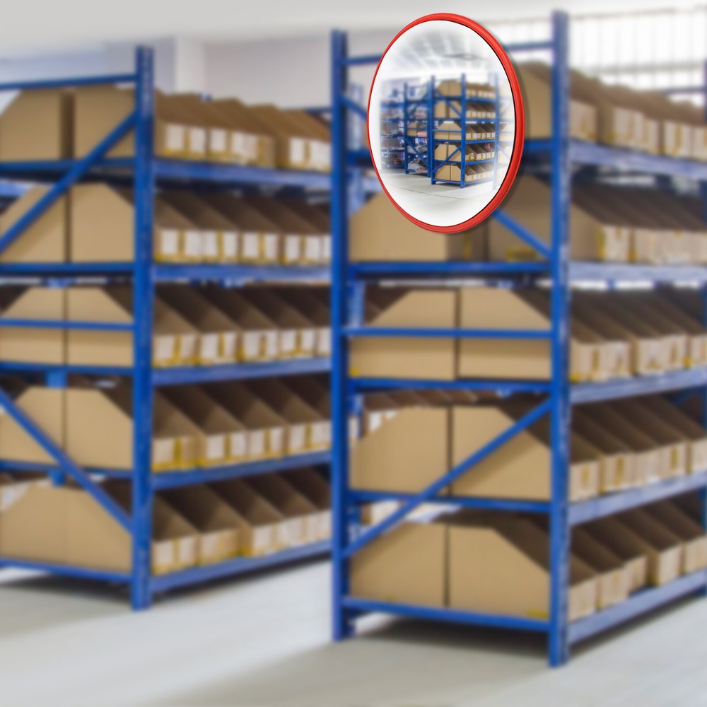 Security Mirror PC Convex Traffic Parking Wide Angle Safety Mirror