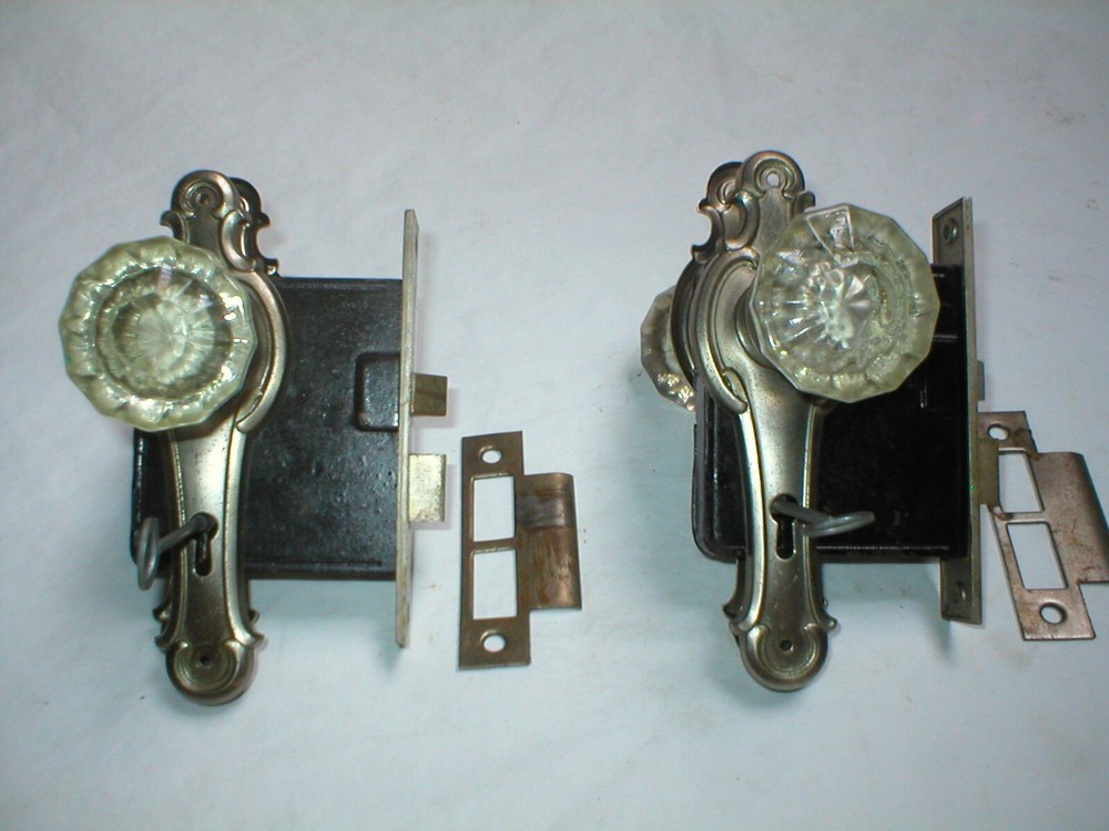 Antique Door Hardware Set