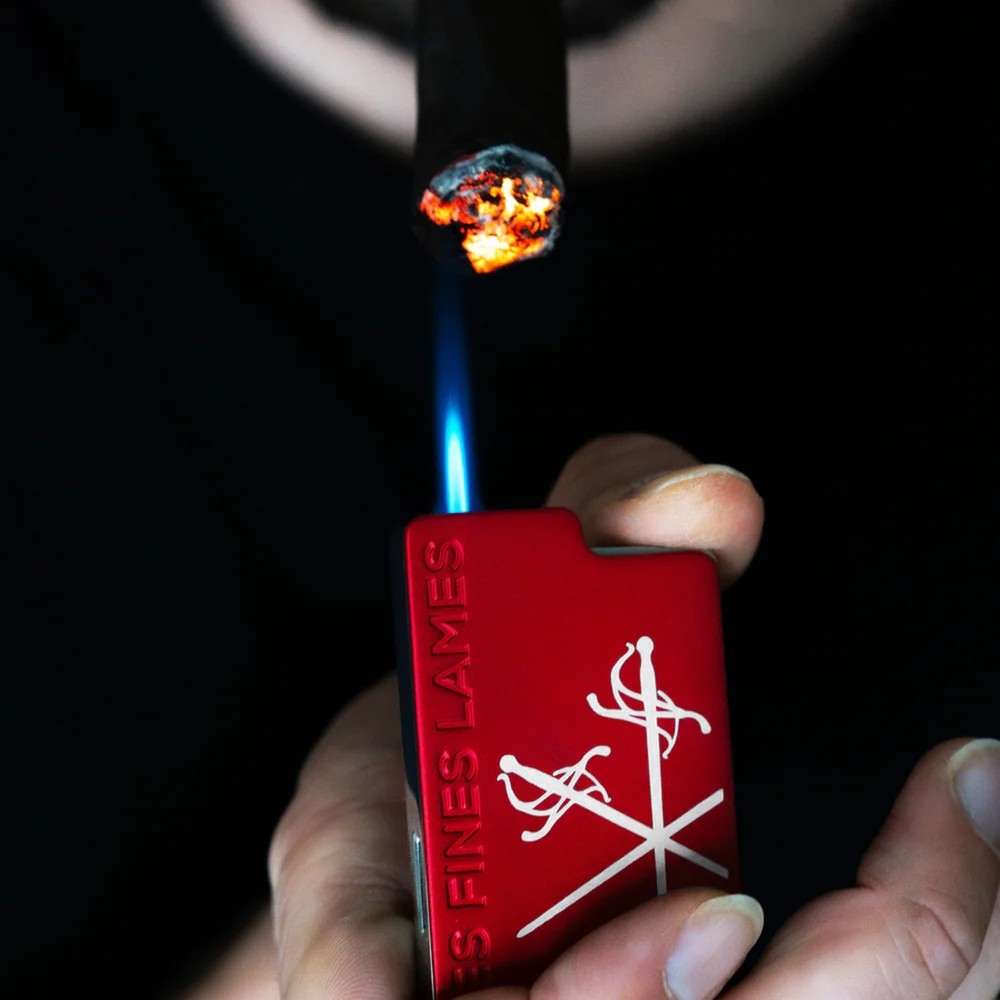 Les Fines Lames Le Feu Brick Lighter - Red