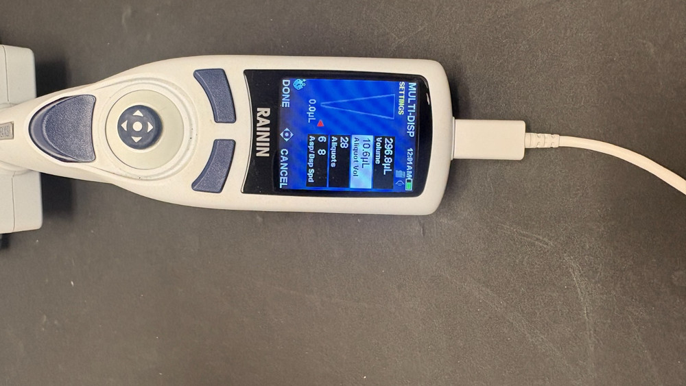 Rainin E4 XLS Electronic Pipette 20-300uL LTS
