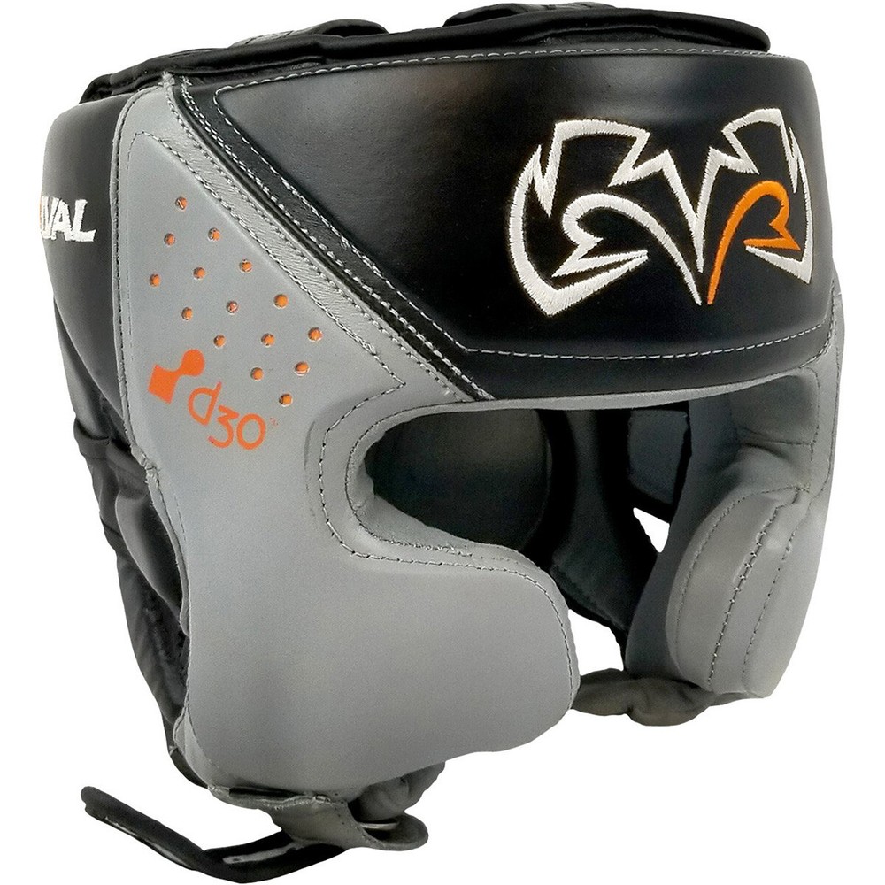 Rival Boxing RHG10 Intelli-Shock d30 Headgear - Black/Gray