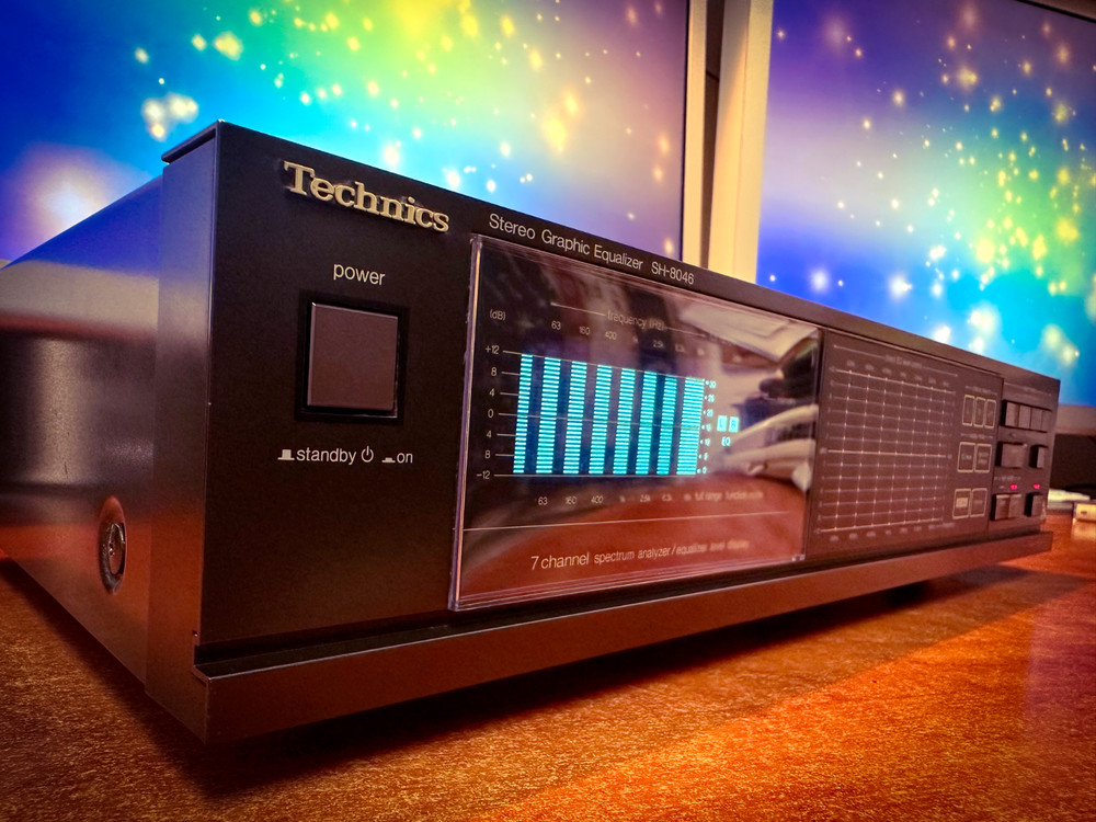 TECHNICS SH-8046 🌈RaRe🌈 Vintage Stereo Equalizer