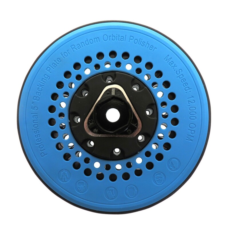 Hook & Sanding Plate 5 49-Hole Dust Free Backing Pad for Sanding Machine