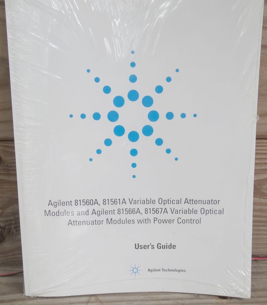 AGILENT 81560A 81561A 81566A 81567A OPTICAL ATTENUATOR MODULES USER'S GUIDE