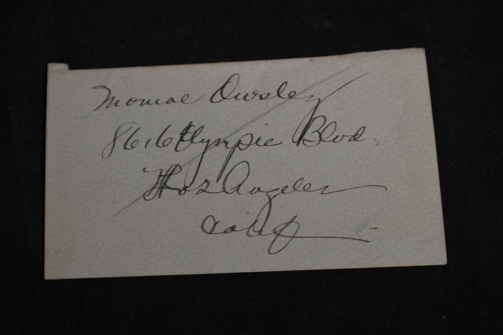 Autograph Ben Lyon