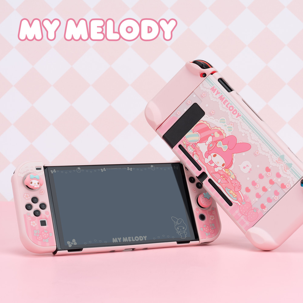 Protective Case for Nintendo Switch/OLED Hard Shell Screen Film Dust Cover MLD
