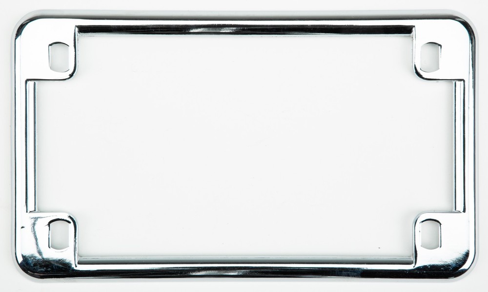 License Plate Frame - Color: Chrome - Style: Chrome