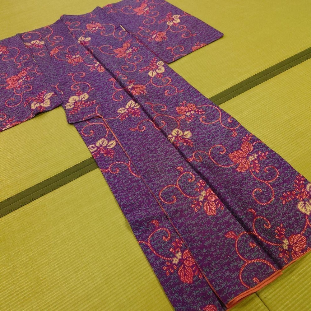 Bespoke genuine antique two-length sleeve small pattern lining original work